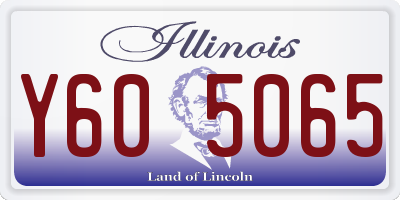 IL license plate Y605065