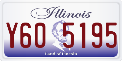 IL license plate Y605195