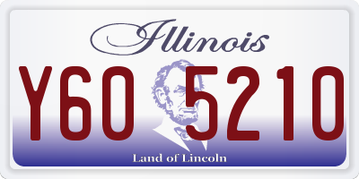 IL license plate Y605210