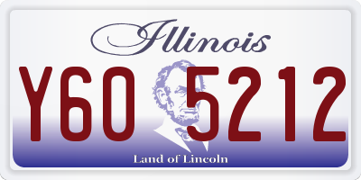 IL license plate Y605212