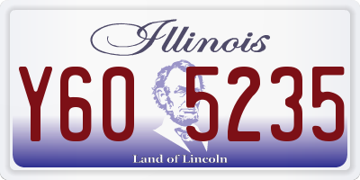 IL license plate Y605235