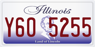 IL license plate Y605255