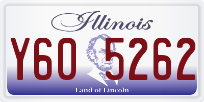 IL license plate Y605262