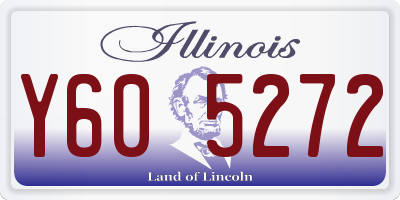 IL license plate Y605272