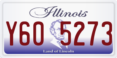 IL license plate Y605273