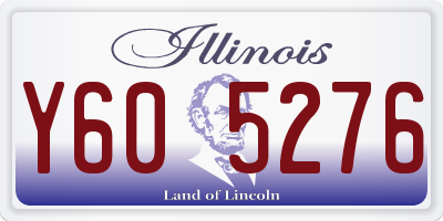 IL license plate Y605276
