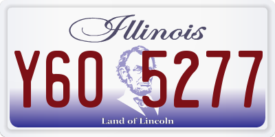 IL license plate Y605277