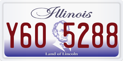 IL license plate Y605288