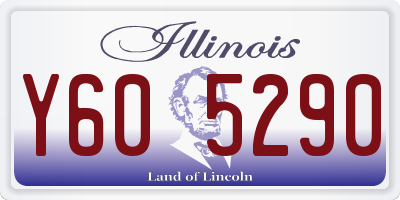 IL license plate Y605290