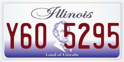 IL license plate Y605295