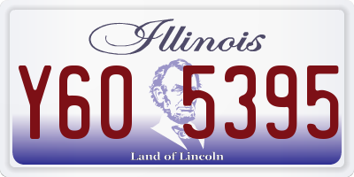 IL license plate Y605395