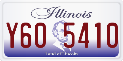 IL license plate Y605410