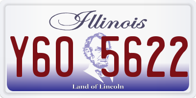 IL license plate Y605622