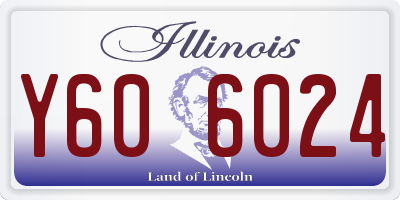 IL license plate Y606024
