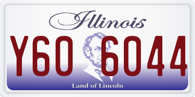 IL license plate Y606044