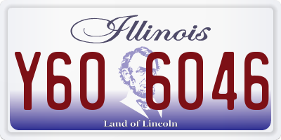 IL license plate Y606046