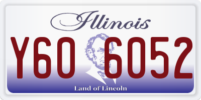 IL license plate Y606052