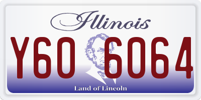 IL license plate Y606064