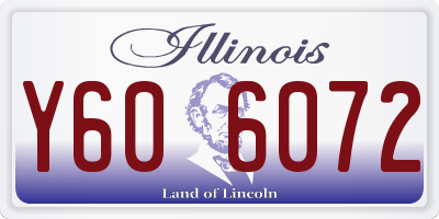 IL license plate Y606072