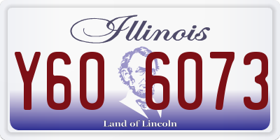 IL license plate Y606073