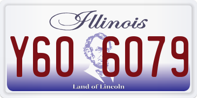 IL license plate Y606079