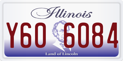 IL license plate Y606084