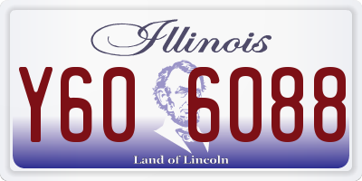 IL license plate Y606088