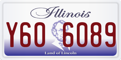 IL license plate Y606089