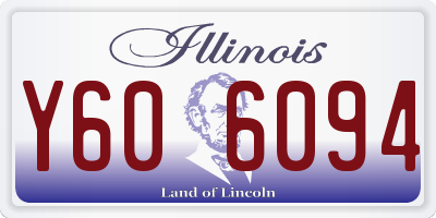 IL license plate Y606094