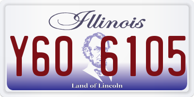 IL license plate Y606105