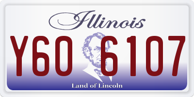 IL license plate Y606107