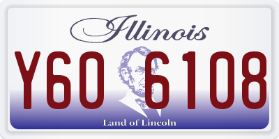 IL license plate Y606108