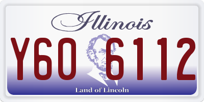 IL license plate Y606112
