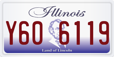 IL license plate Y606119