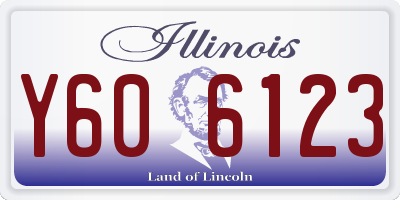 IL license plate Y606123