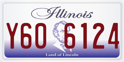 IL license plate Y606124