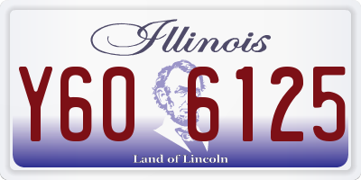 IL license plate Y606125