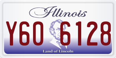 IL license plate Y606128