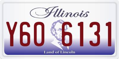 IL license plate Y606131
