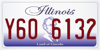 IL license plate Y606132