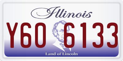 IL license plate Y606133
