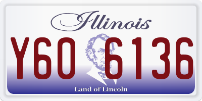 IL license plate Y606136