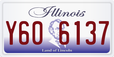 IL license plate Y606137