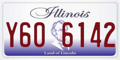 IL license plate Y606142