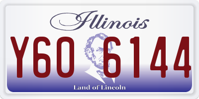 IL license plate Y606144