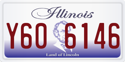 IL license plate Y606146