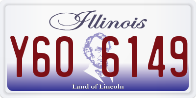 IL license plate Y606149