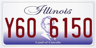 IL license plate Y606150