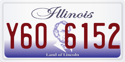 IL license plate Y606152
