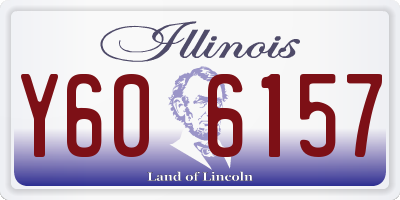 IL license plate Y606157